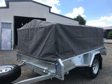 Load image into Gallery viewer, 8x5 Single Axle 600mm Caged Trailer with Road Cover - GIVE US A CALL