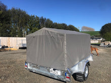 Load image into Gallery viewer, 8x5 Single Axle Tilt 900m Cage & Road Cover - GIVE US A CALL