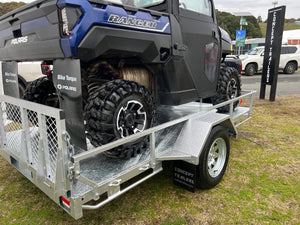 10x6 ATV TRAILER- TILT- BRAKED