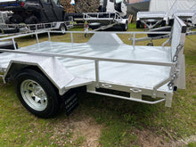 Load image into Gallery viewer, 10x6 ATV TRAILER- TILT- BRAKED
