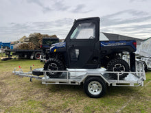 Load image into Gallery viewer, 10x6 ATV TRAILER- TILT- BRAKED
