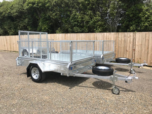 8x5 Single Axle Ramped Tilt Trailer - GIVE US A CALL