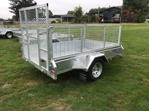 8x5 Single Axle Ramped Tilt Trailer - GIVE US A CALL