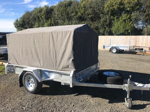 8x5 Single Axle Tilt 900m Cage & Road Cover - GIVE US A CALL